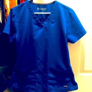 Greys anatomy medium scrub top